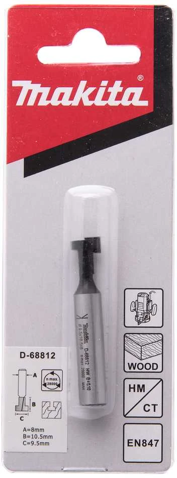 Makita T formos griovelių freza "keyhole"9,5x10,5 mm/ 48,0mm, 8mm Kotelio skersmuo D-68812