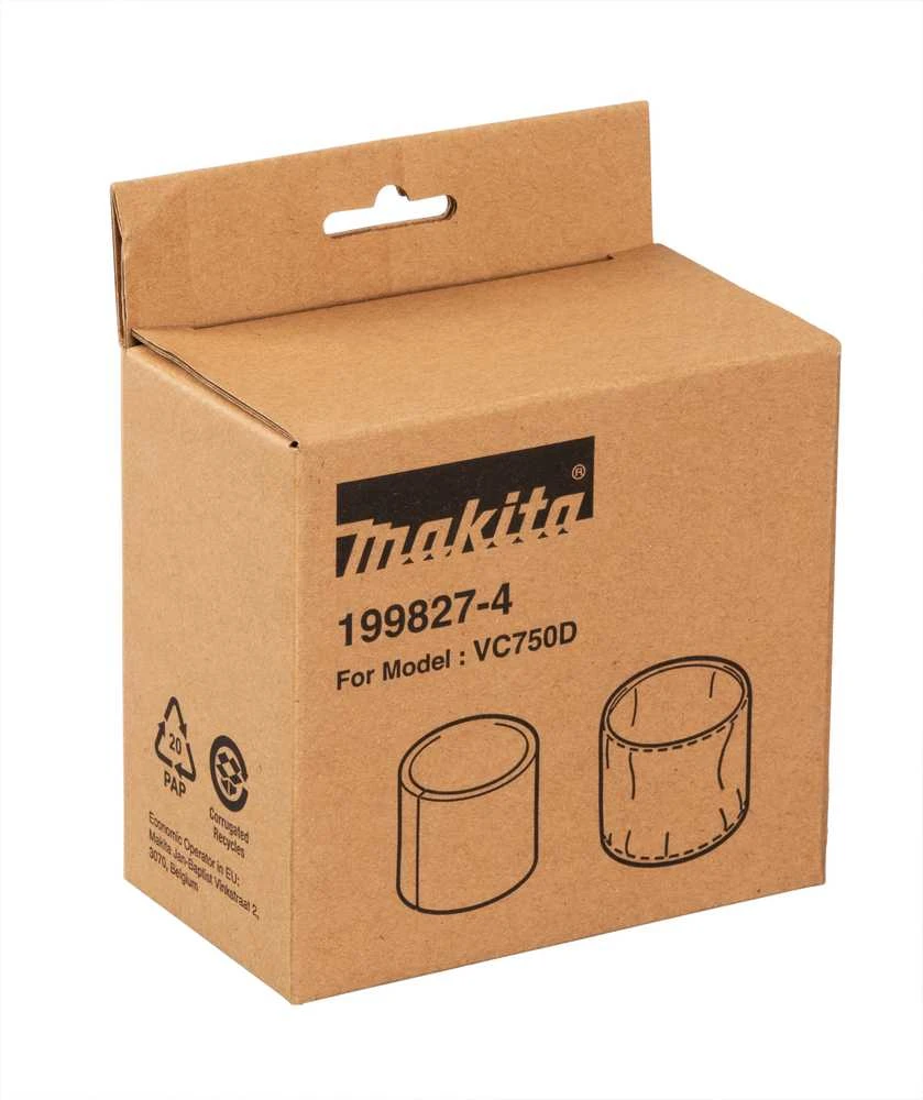Makita Tarpinis medžiaginis filtras DVC750L 199827-4
