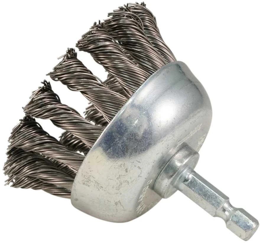 Makita Taurės formos 65mm, su 1/4'' šešiakampiu antgaliu, Nerūdijantis plienas (Sukta viela) D-76691