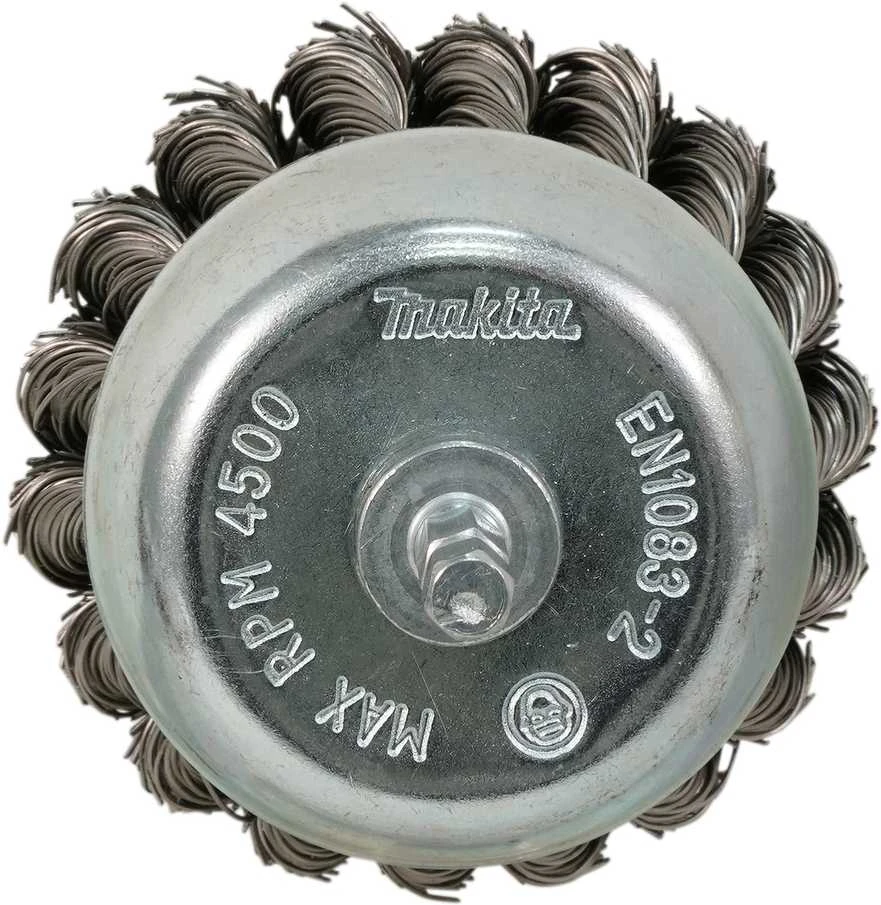 Makita Taurės formos 75mm, su 1/4'' šešiakampiu antgaliu, Nerūdijantis plienas (Sukta viela) D-76700