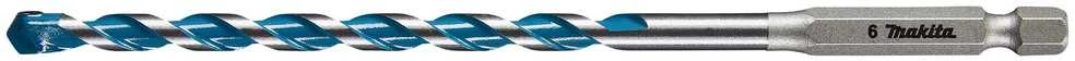 Makita TCT GRĄŽTAS ĮVAIRIOMS MEDŽIAGOMS 6X150mm, 1/4" E-14990