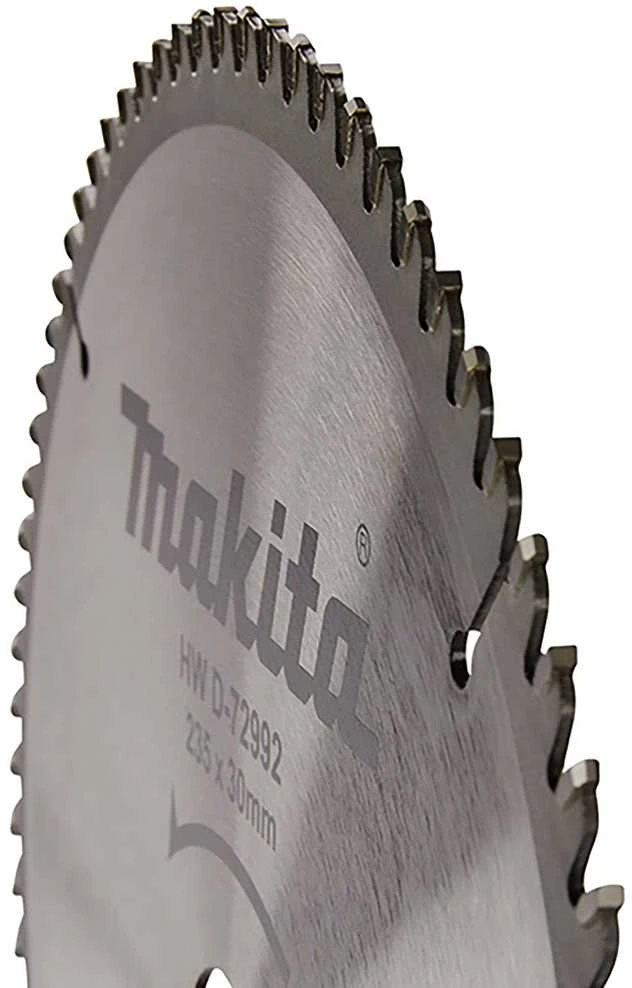 Makita T.C.T. pjūklas 235X30mm 5° T80 aliuminio pjovimui D-72992