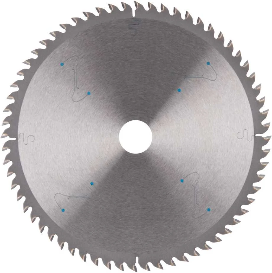 Makita T.C.T. pjūklas MAKBLADE PLUS 165X1.9X20mm 10° T64 B-56518 T.C.T • 165 x20 mm • T64 • 10° • Medienai
