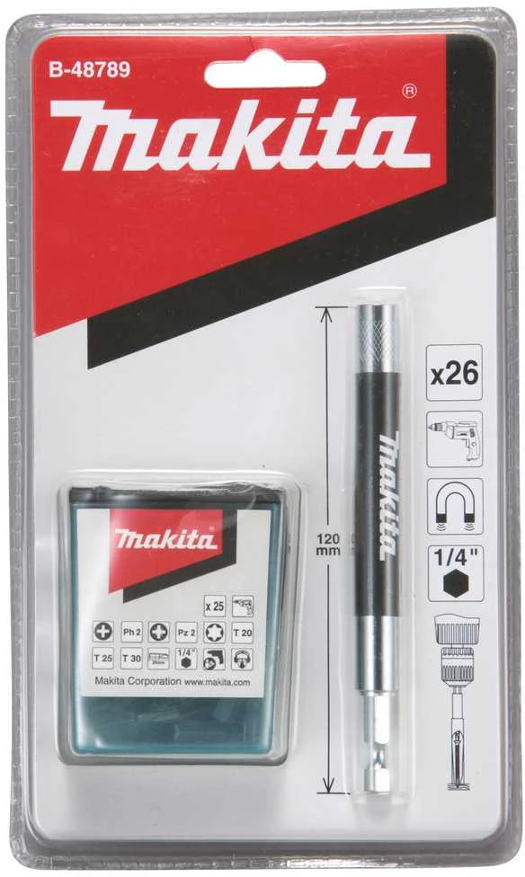 Makita Teleskopiskais uzgalis skrūvēšanai 120mm B-48789 Teleskopiskais uzgalis