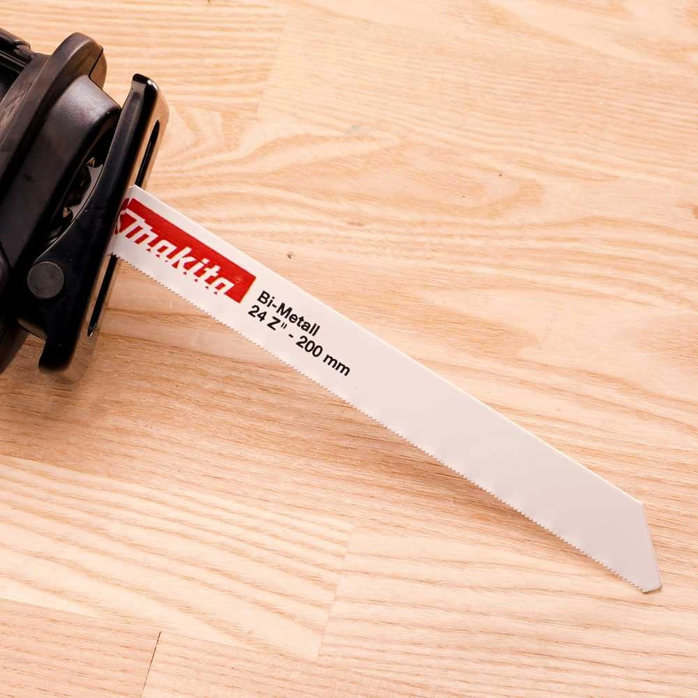 Makita Tiesinio pjūklo pjūkleliai 200X0.9MM (24TPI), 5vnt., metalu P-04949