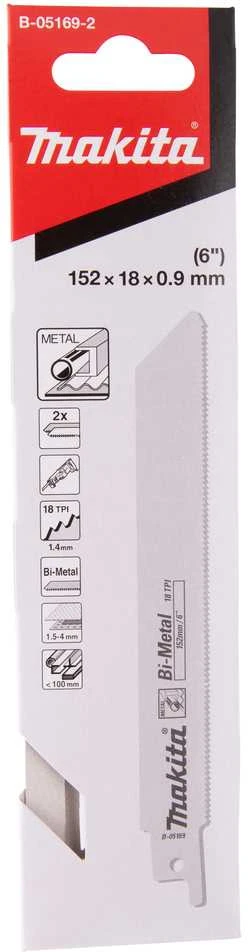 Makita BIM pjūklelių pakuotė 152x0,9 mm