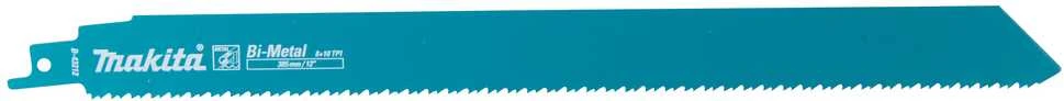 Makita Tiesinio pjūklo pjūkleliai BIM 305x1,1mm (8-10tpi), 2Vnt. B-43212-2
