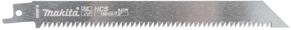 Makita Tiesinio pjūklo pjūklelis HCS 190X0,6MM 8.5Tpi, 1vnt. B-56580