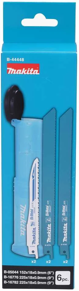 Makita Tiesinio pjūklo pjūklelių komplektas 6 Vnt. Metalui B-44448