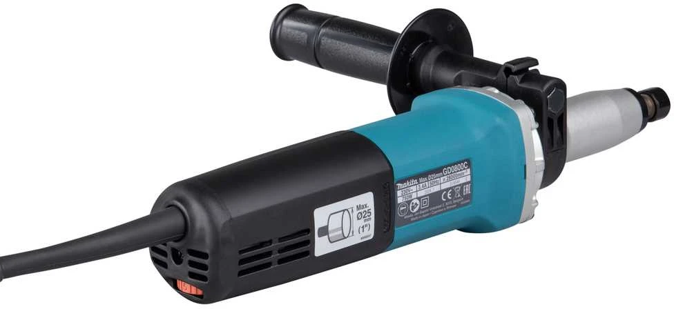 Makita Tiesinis šlifuoklis GD0800C 6-(8) mm
