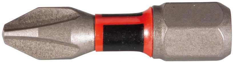 Makita Torsion sukimo antgalis (C-form), PH2-25mm, 2vnt. Impact Premier E-03137 PH2 • 25 mm • 1/4" • 2 Vnt.