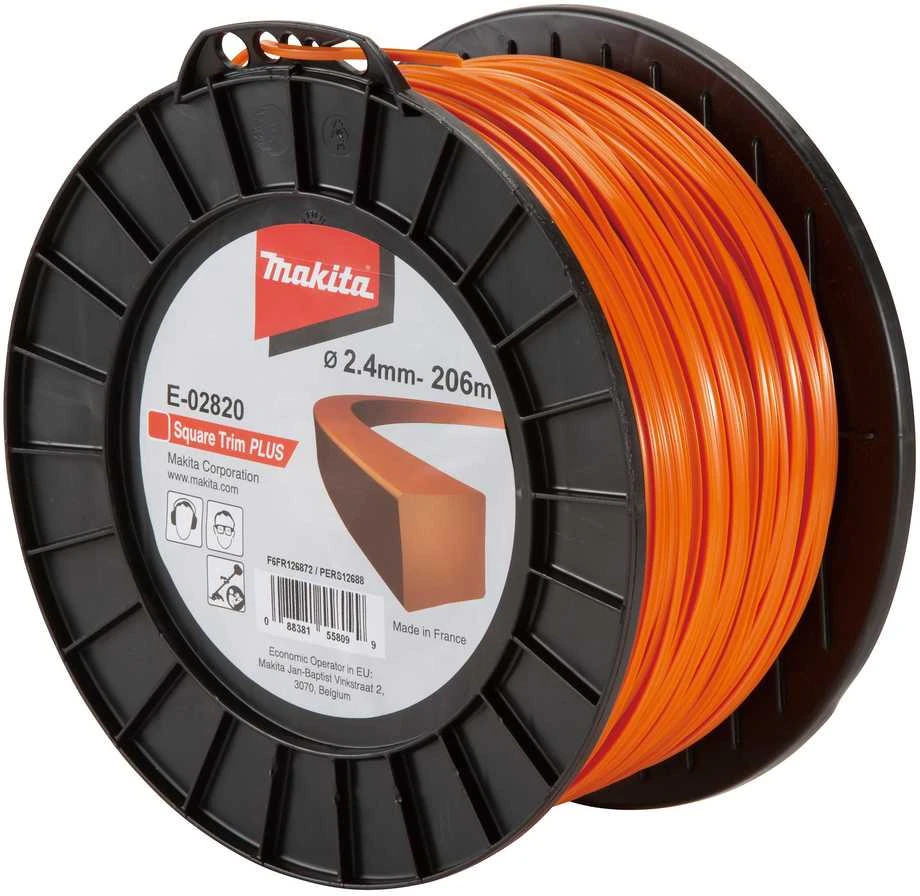 Grąžtas Makita Trimeriai 2,4mm/206m kvadratinis valas E-02820