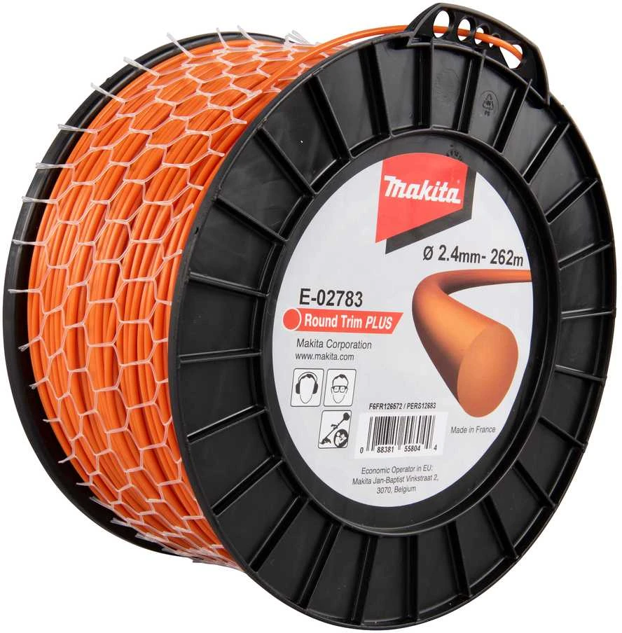 Makita Trimeriai 2,4mm/262m apvalus valas E-02783