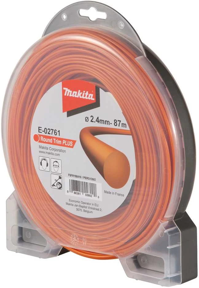 Makita Trimeriai 2,4mm/87m apvalus valas E-02761