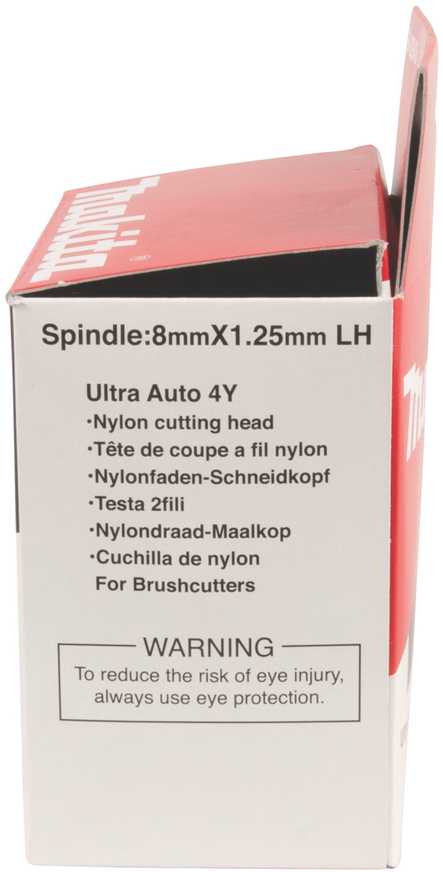 Makita Trimeriai AUTO, M8&M10X1,25LH DUR187U/L, DU188U/L, EM2600U/L, EBH253U/L B-02945