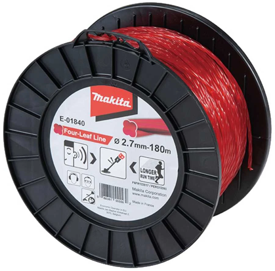 Makita Ovalinės spiralės pjovimo valas 2,7mm X 180 m, E-01840