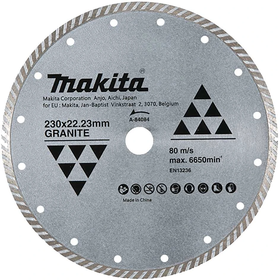 Makita TURBO segmentas 230MM akmeniui/betonui eko A-84084