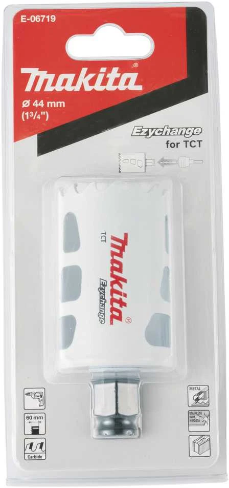 Grąžtas Makita Universali gręžimo karūna EZYCHANGE TCT 44mm E-06719 T.C.T • 44 mm • Ezychange