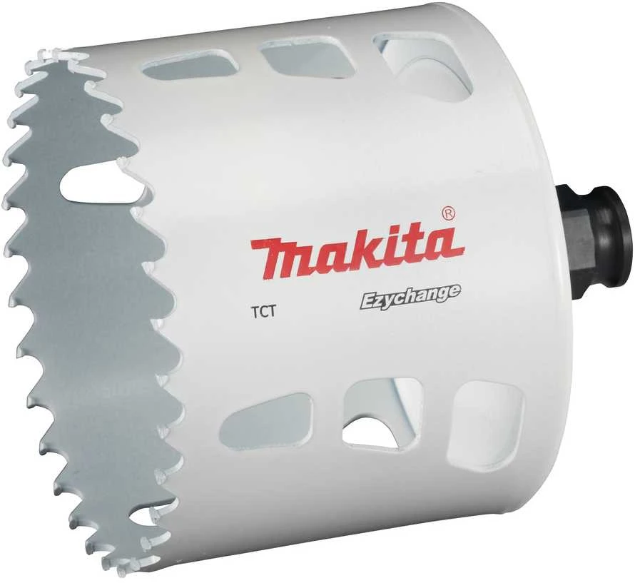 Makita Universali gręžimo karūna EZYCHANGE TCT 83mm E-06812 T.C.T • 83 mm • Ezychange