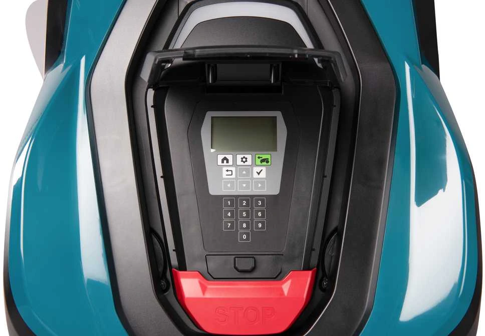 Vejos robotas Makita RM350D 18 V, 24 cm, 3500 m²