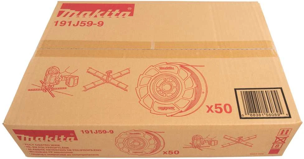 Makita Viela rišikliui POLY COATED DTR 180Z 50VNT/PAK 191J59-9