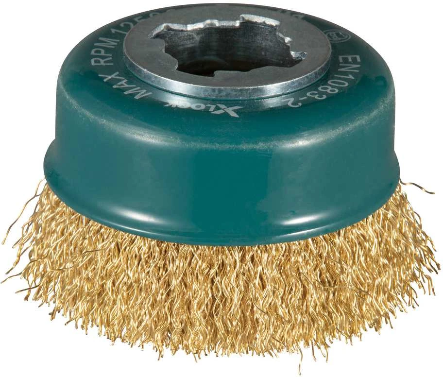 Makita Vielinė šlifavimo taurė, banguota viela, 0.3mm, Ø 75 mm, X-LOCK D-73433