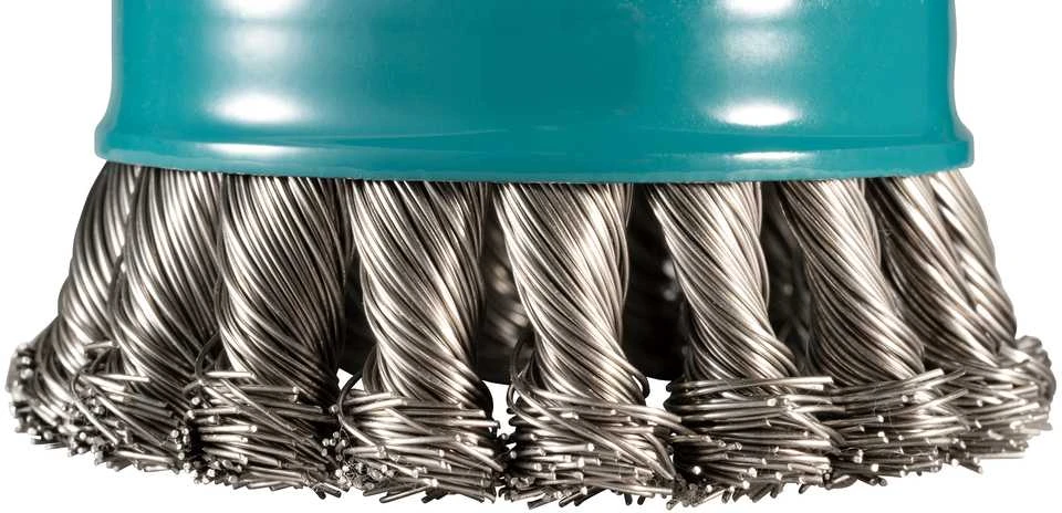 Makita Vielinė šlifavimo taurė, sukta viela, 0.5mm, Ø 80 mm, X-LOCK D-73330