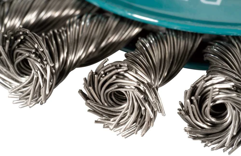 Makita Vielinis šlifavimo diskas, sukta viela, 0.5mm, Ø 115 mm, X-LOCK D-73352