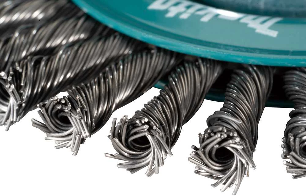Makita Vielinis šlifavimo diskas, sukta viela, 0.5mm, Ø 115 mm, X-LOCK D-73411
