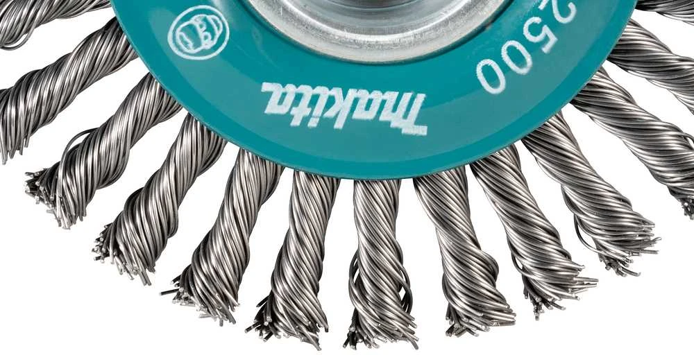 Makita Vielinis šlifavimo diskas, sukta viela, 0.5mm, Ø 115 mm, X-LOCK D-73411
