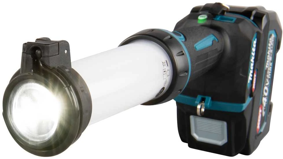 Makita XGT® Akumuliatorinis LED žibintas ML002G XGT® • 40Vmax • 130-710 lm • 340-1900 lx