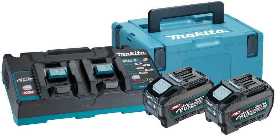 Makita XGT® akumuliatorių ir kroviklio komplektas 191U13-9 40Vmax • Li-ion