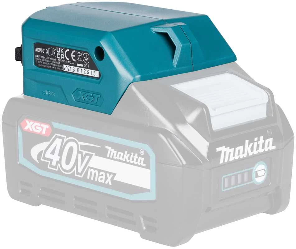 Makita XGT® -> USB adapteris ADP001G 40Vmax • XGT® -> USB