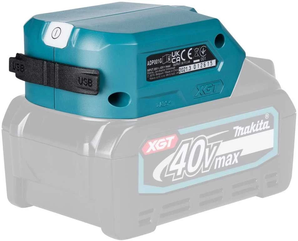 Makita XGT® -> USB adapteris ADP001G 40Vmax • XGT® -> USB
