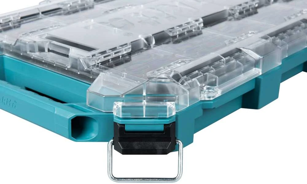 Makita Žema vidutinio dydžio smulkių priedų dėžė P-91051 8,4 L, 387 × 596 × 85 mm