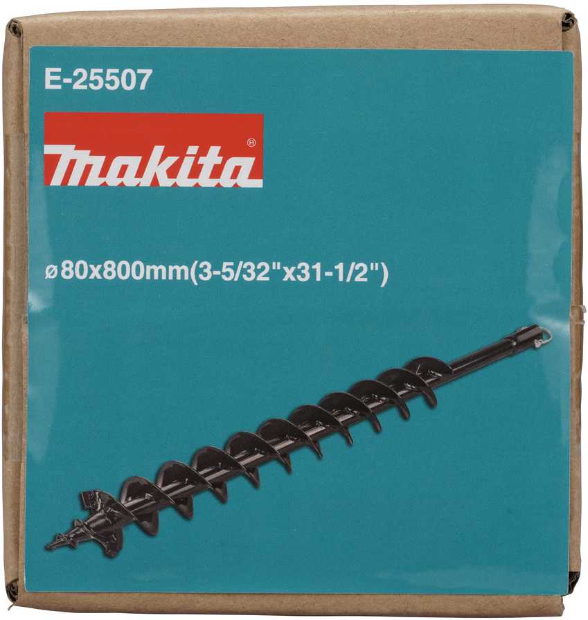 Makita Žemės grąžtas 80X800MM E-25507