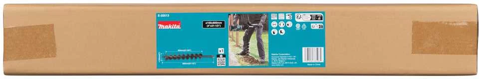Makita Žemės grąžtas (su kaiščiu) ø100x800 E-25513 Žemės grąžtas (su kaiščiu) ø100x800