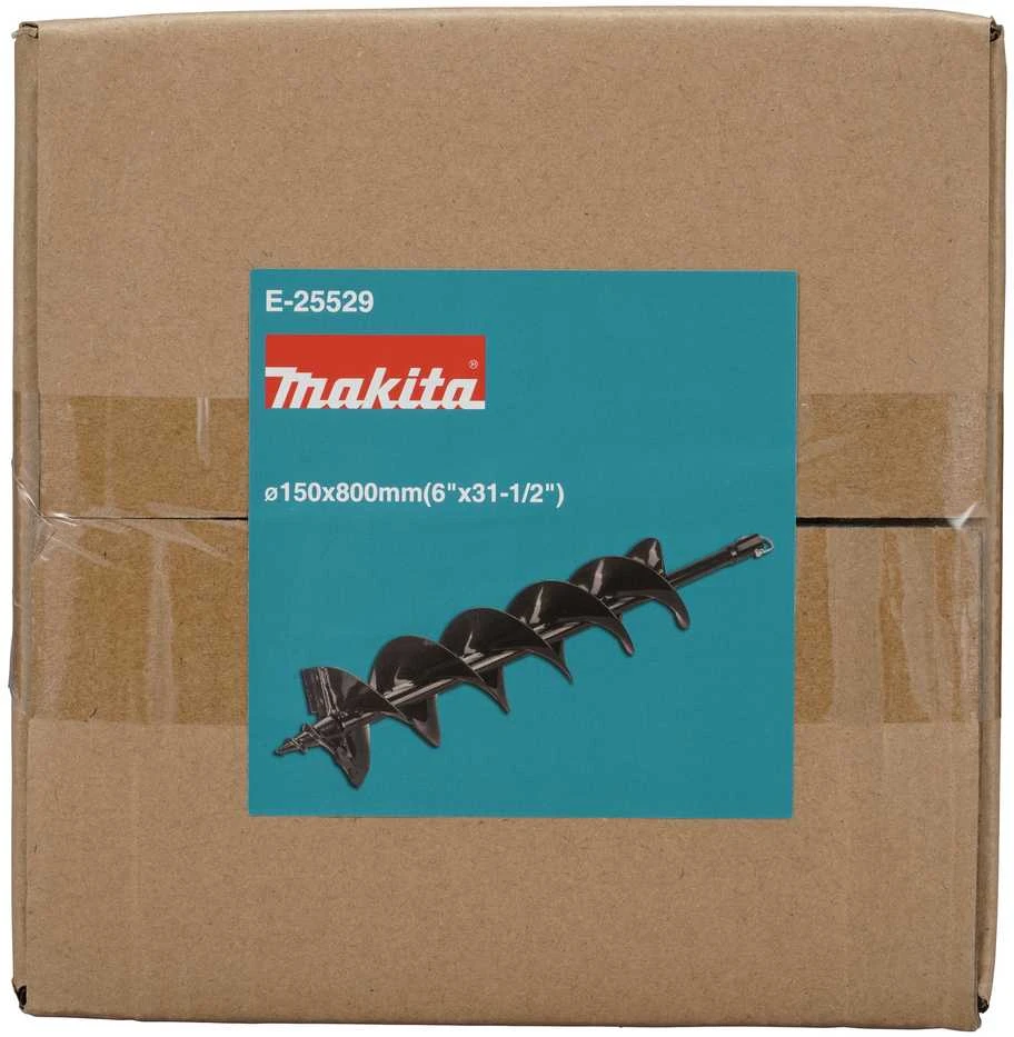 Makita Žemės grąžtas (su kaiščiu) ø150x800 E-25529 Žemės grąžtas (su kaiščiu) ø150x800