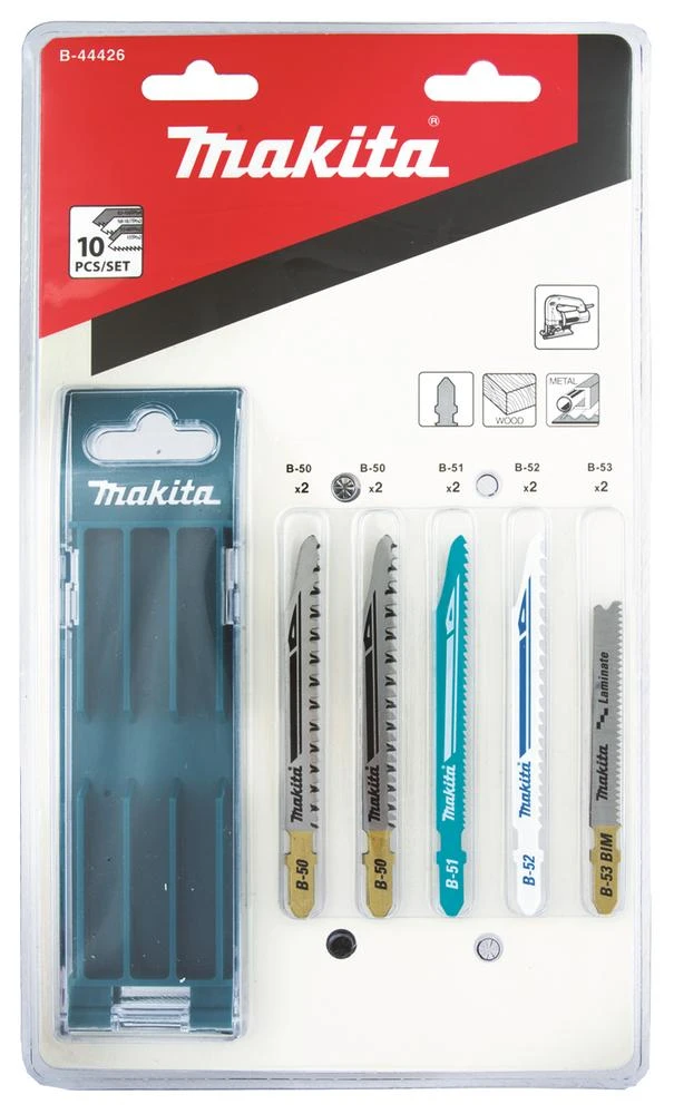 Makita Siaurapjūklio pjūkleliai komplektas B-44426