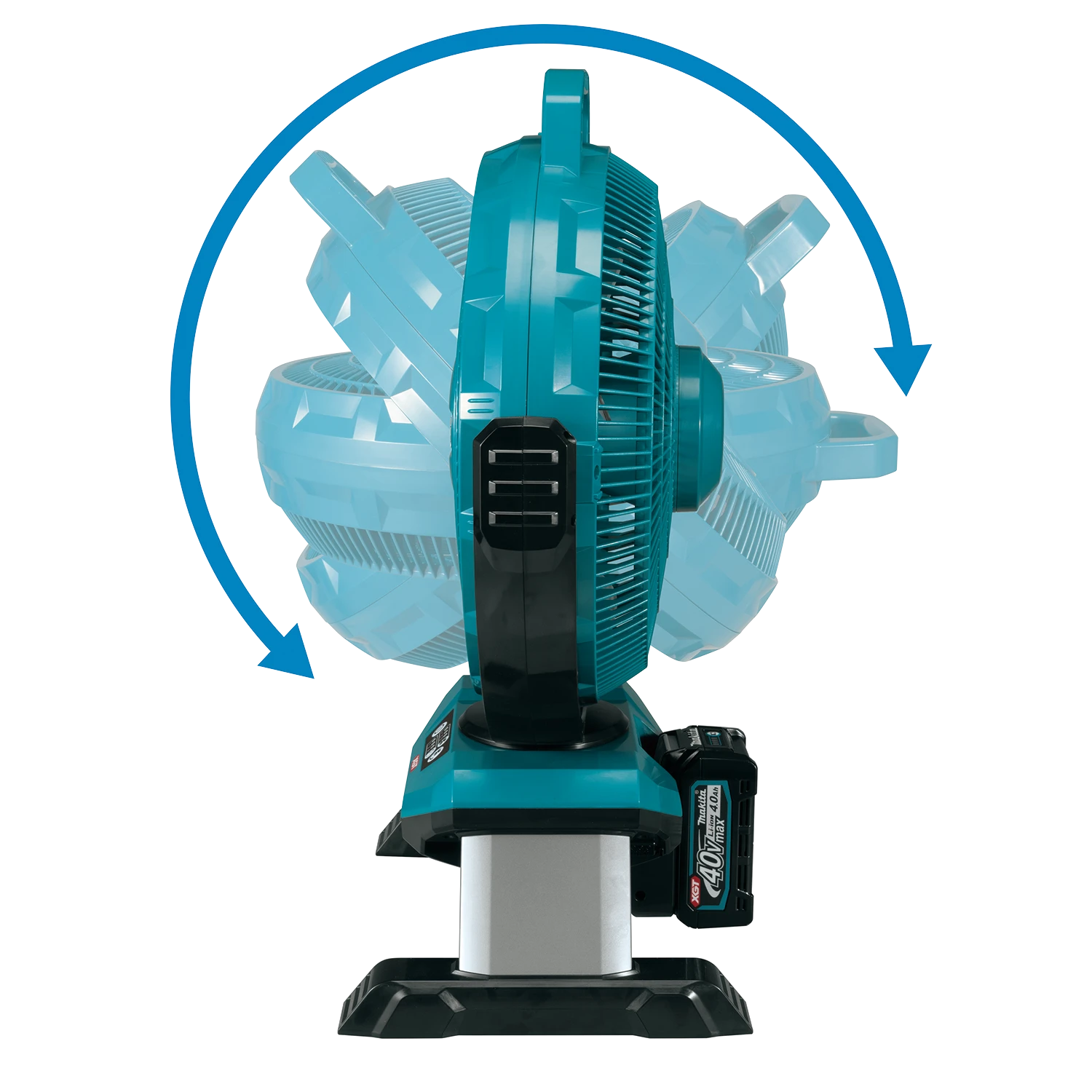Akumuliatorinis ventiliatorius MAKITA CF002GZ 40V MAX XGT (Pažeista pakuotė)