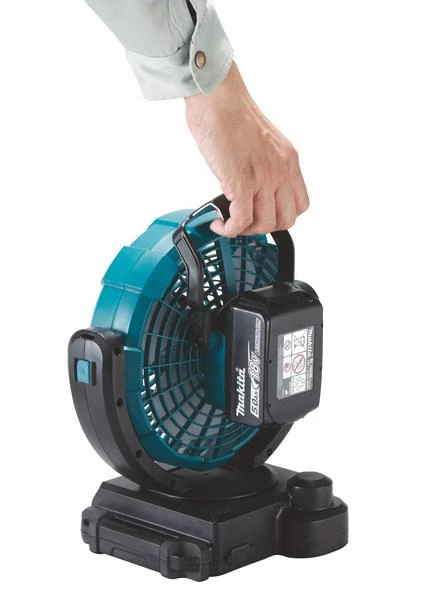 Makita DCF102Z Akumuliatorinis ventiliatorius 14,4/18V, Be akumuliatorių ir kroviklio!