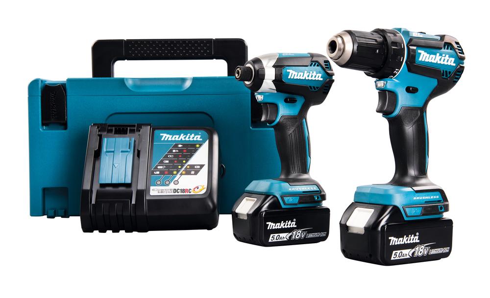 Akumuliatorinių įrankių komplektas Makita DLX2289TJ, modelis