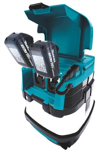 Makita DVC860LZ Akumuliatorinis dulkių siurblys 2x18V Li-ion; AC/DC; Be akumuliatorių ir kroviklio!