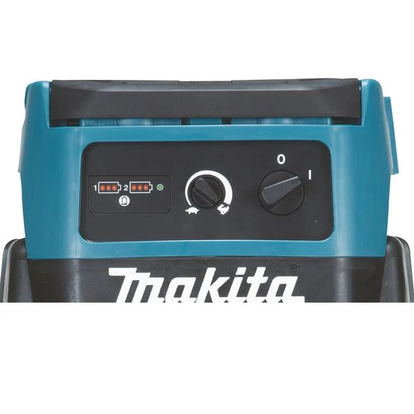 Makita DVC860LZ Akumuliatorinis dulkių siurblys 2x18V Li-ion; AC/DC; Be akumuliatorių ir kroviklio!
