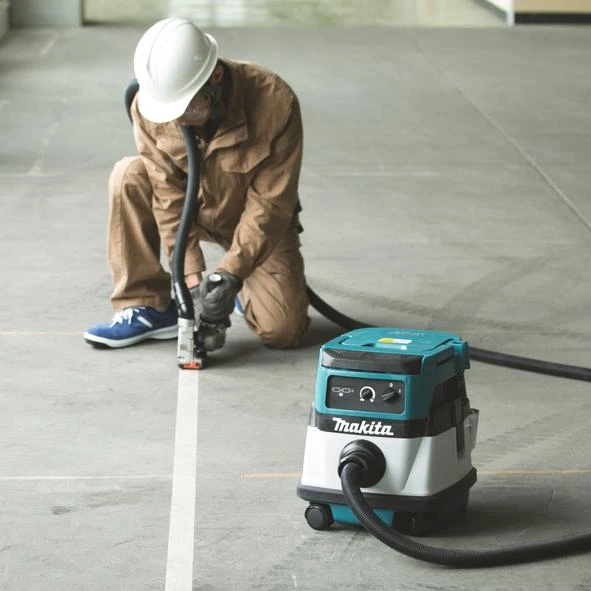 Makita DVC860LZ Akumuliatorinis dulkių siurblys 2x18V Li-ion; AC/DC; Be akumuliatorių ir kroviklio!