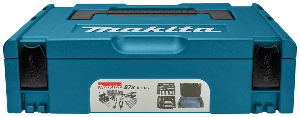 Makita E-11542 RANKINIŲ ĮRANKIŲ RINKINYS (87VNT. )