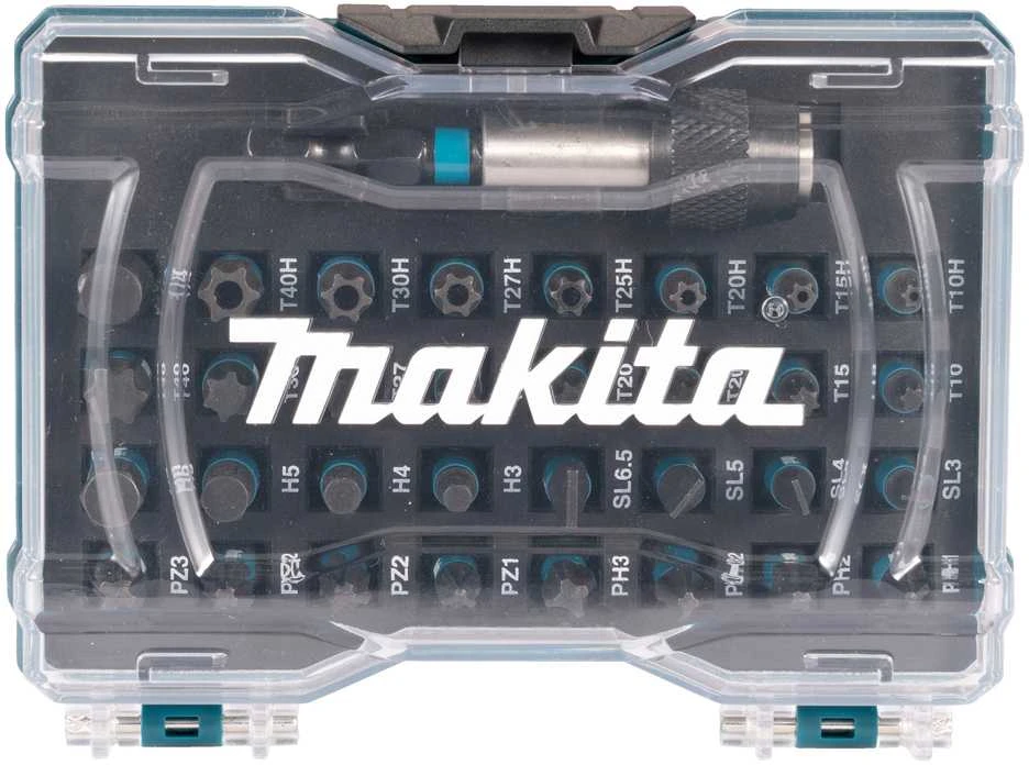 Makita sukimo antgalių rinkinys, 33vnt. (10) IMPACT Juodas E-12441-10