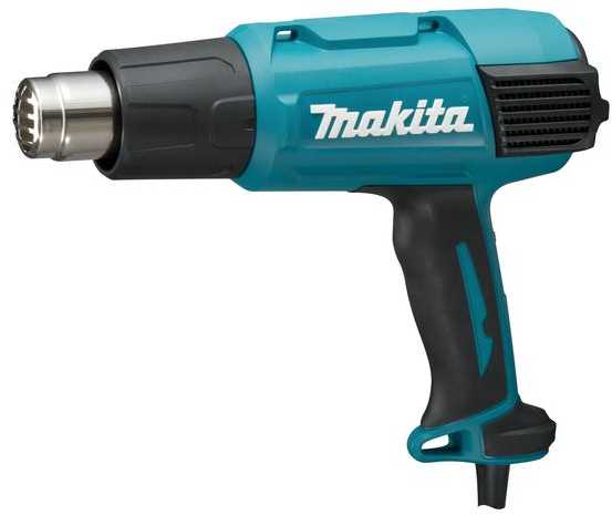 Makita HG6031VK Fenas 1800W, 50 - 600 °C reguliuojama temp., 4 priedai