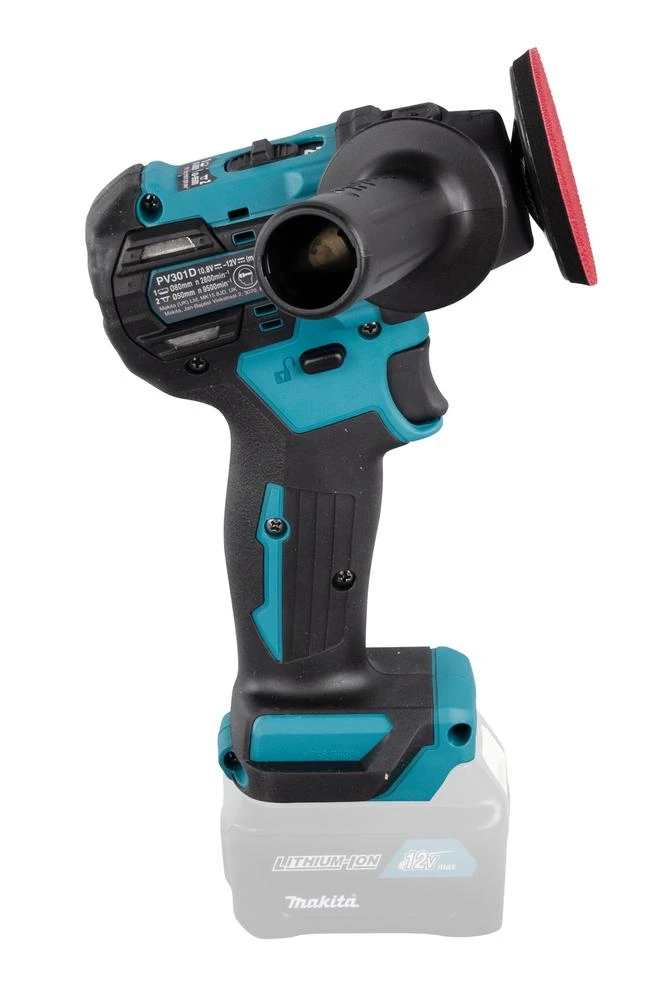 Makita PV301DZ Akumulatorinis poliruoklis 12Vmax CXT, 75MM, BL motor, Be akumuliatorių ir kroviklio!!!!