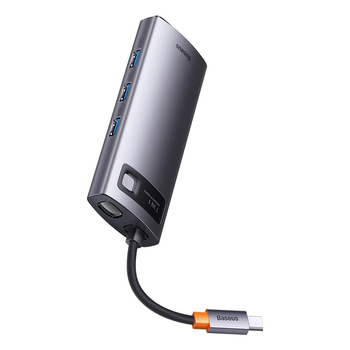 Baseus Metal Gleam 7in1 USB-C šakotuvo jungčių vaizdas